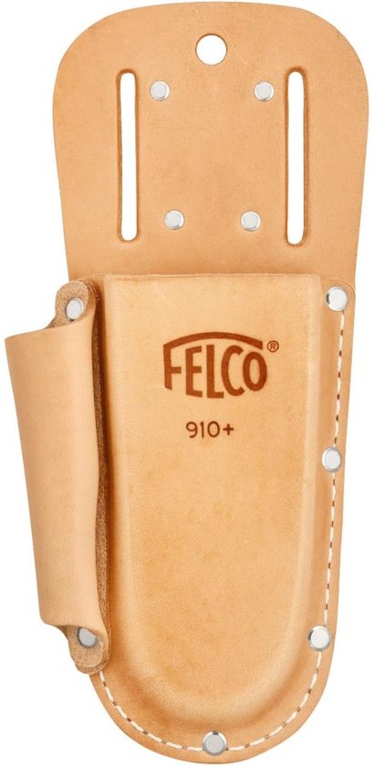 FELCO 910+ Echtlederen holster - voor snoeischaar + slijper van Merkloos	