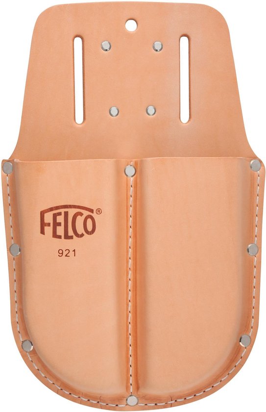 FELCO 921 Lederen dubbel holster voor snoeischaren van Felco