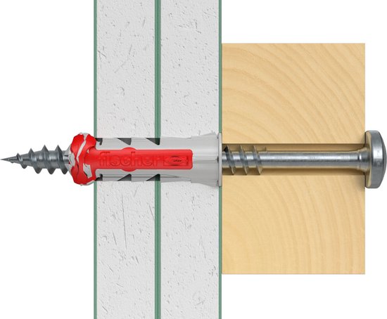 Ficher duo power universeel plug 10x80- 4st. van Fischer