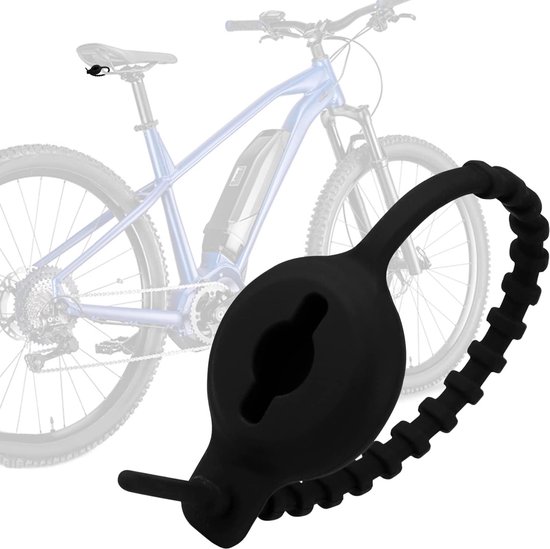 Fietsfietshouder Bevestiging Waterdicht Fietszadelhouder Verborgen Air Tag Bike Mount Voor Apple Airtag Fiets GPS Tracker Diefstalbeveiliging - Fietsaccessoires - Veiligheid van Merkloos	