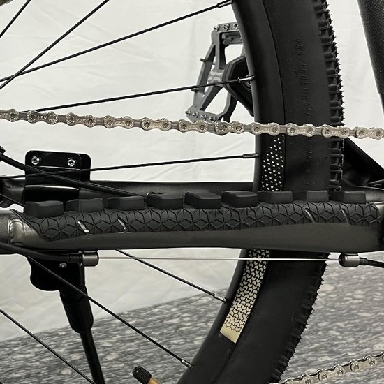 Fietsframebeschermers - siliconen fietsonderbuis beschermende tape - geschikt voor de meeste fietsframes van Velox