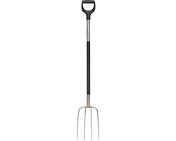 Fiskars Ergonomic Mestvork - Compostvork - Tuinvork - 136 cm van Merkloos	