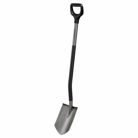 Fiskars Ergonomic Serie - Scherpe Spade - Ergo Handvat - Premium Staal - 26° Hoek van Merkloos	