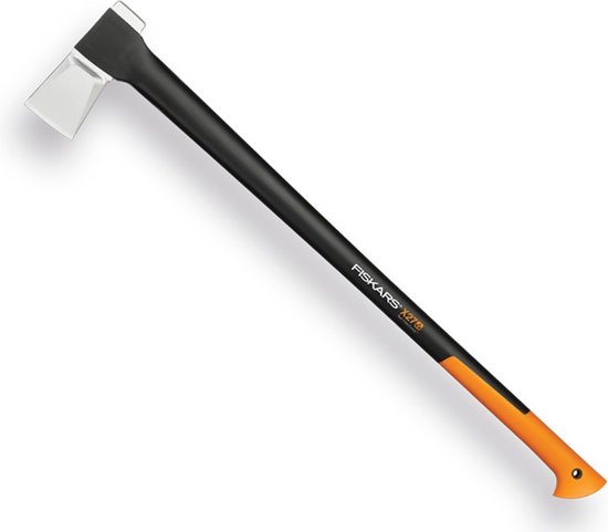 Fiskars Kloofbijl X27 - XXL Hakbijl voor hout - Splijthamer voor Houtblokken > 30 cm van Merkloos	