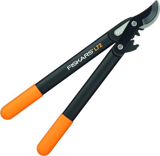 Fiskars PowerGear II Bypass Transmission Pruning Shears For Fresh Wood, Non-Stick Coating, Hardened Precision Steel van Fiskars