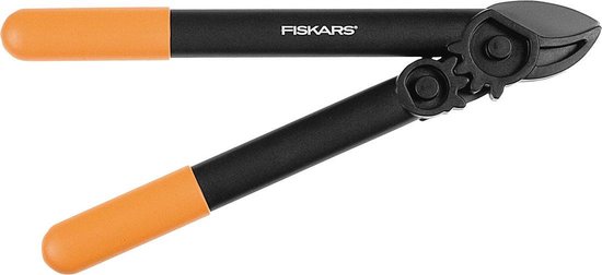 Fiskars PowerGear II Takkenschaar - Snoeischaar met Aambeeld - Bypass Mes Ø 38 mm – 38.7 cm - L31 van Fiskars
