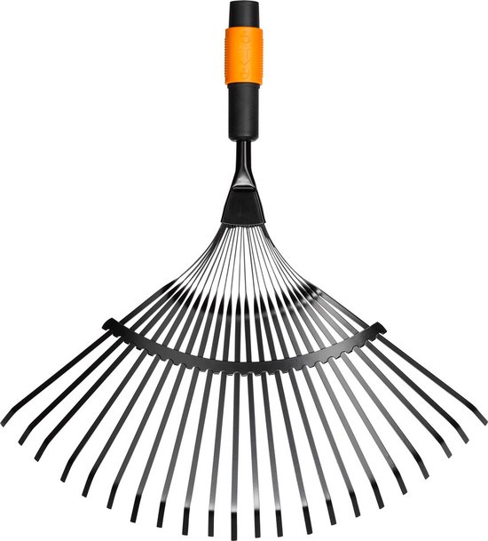 Fiskars Quikfit™ Bladhark opzetstuk - Tuinhark met 20 Tanden - Stevige Bladhark van Fiskars