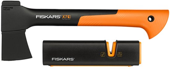 Fiskars X7 Serie - Timmermansbijl - 355mm - Lichtgewicht - Inclusief Ostrzałka Xsharp