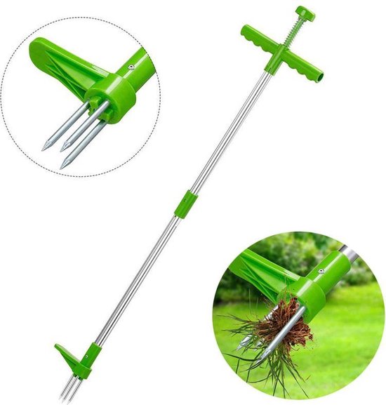 Fixfine- Onkruidsteker - Onkruidverwijderaar - Onkruidtrekker - Onkruidverwijderaar - Onkruid Verwijderen van Fixfine
