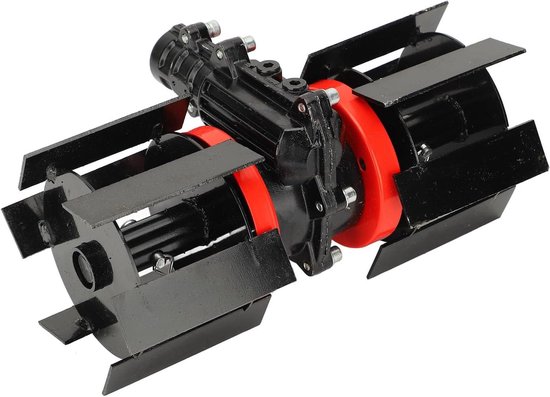 Flexibele Kophelmstok, Effectieve Verticuteer Accessoire voor Graswiedwiel - Universeel, Bespaar Tijd en Energie met 9 Tanden - Aluminium Ijzer - 28 mm van Merkloos	