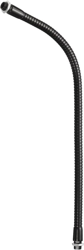 Flexibele Zwanenhals Buizen - Buigbare Slang Metaal - Doe-het-zelf Projecten - Universele M10 Schroefdraad - 14 inch - Zwart