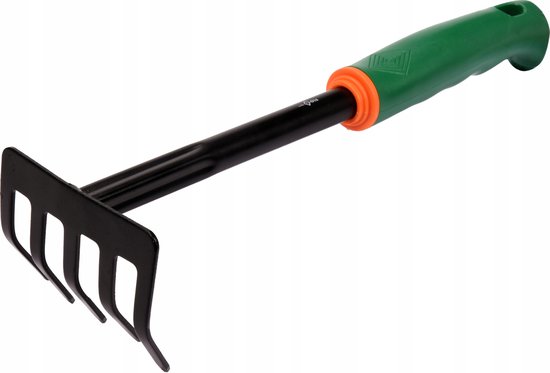 Flo 5-Tands Handhark - Compact & Efficiënt voor Tuinonderhoud