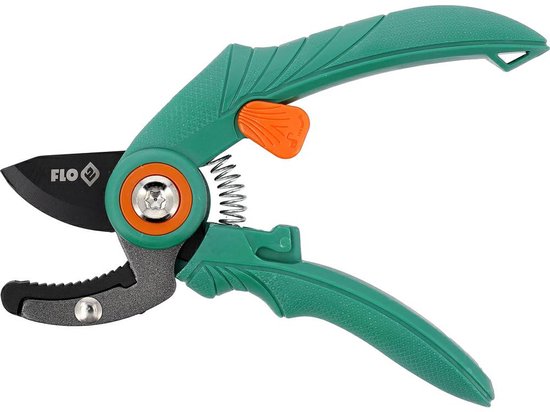 FLO 99216 Serie - Aambeeld Snoeischaar - 175mm - SK5 Staal - Ergonomische Handgreep