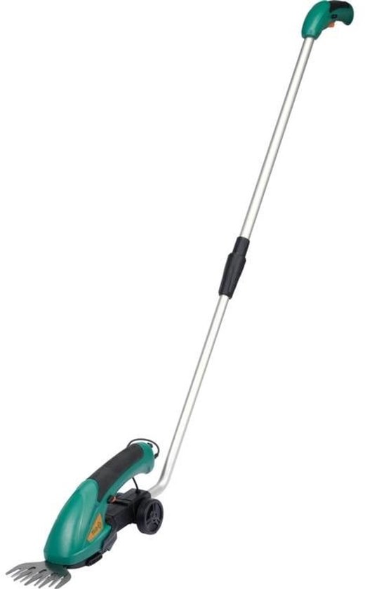 FLO accu Gras- & Struikschaar INCLUSIEF accu en lader - 112 cm - Snijlengte: 12cm