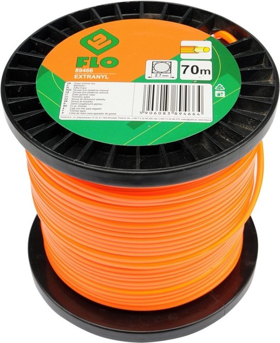 FLO - Touwdraad - 2.7mm x 70m - Versterkte Kern - Langere Levensduur