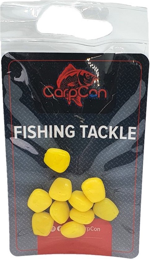 Floating Fake Corn - Soft - Geel - 10 stuks - Zachte Pop Up Mais van FLO