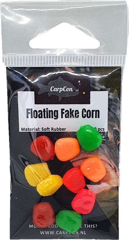 Floating Fake Corn - Soft - Multicolor - 10 stuks - Zachte Pop Up Mais van FLO