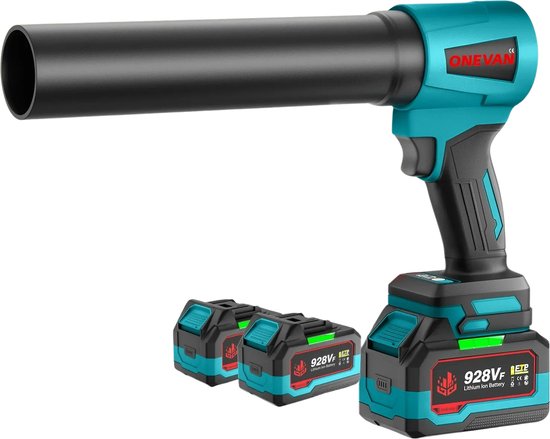 Flolife - Elektrische Turbo Blower - Heteluchtblazer - Air Blower - Stofblazer - Air Duster - Inclusief 2x Accu - Elektrisch - 2000W van Merkloos	