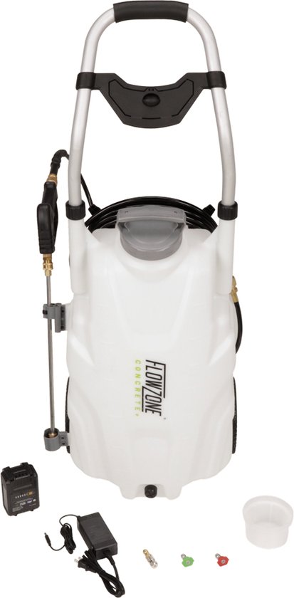 Flowzone Concrete Trolleydrukspuit Accu 34 liter van FLO