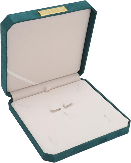 Fluwelen Sieradenset - Grote Capaciteit voor Ketting - Oorbellen - Armbandopslag en Display