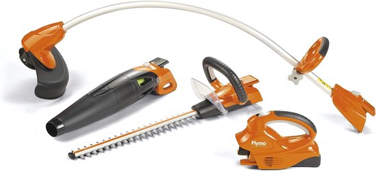 Flymo C-Link 20 V 3-in-1 combiset met grastrimmer/heggenschaar/bladblazer, Zonder accu's en Lader