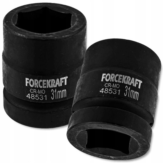 FORCEKRAFT Slagdop 1" 31mm 6-zijdig CrMo