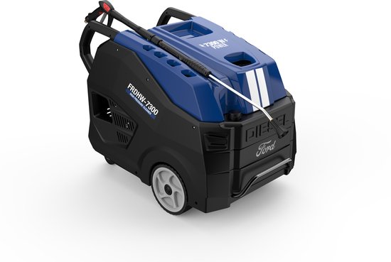 Ford FRDHW73000 - Heetwater Hogedrukreiniger - 380V - 200 Bar - Industrieel van Merkloos	