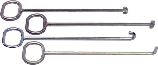 Format 4014788504120 Kanaaldekselheffer - 800 mm L-Haak van Format