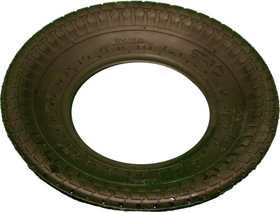 FORT 4PLy buitenband 400x100 voor kruiwagenwielen - Merk STARCO van Fort