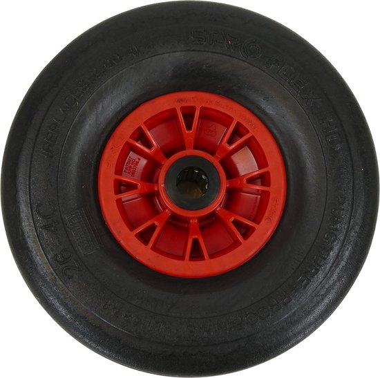 FORT anti-lek steekwagenwiel NML PRO, 260x85mm, per stuk - met asdop voor professioneel gebruik. Merk: STARCO van Fort