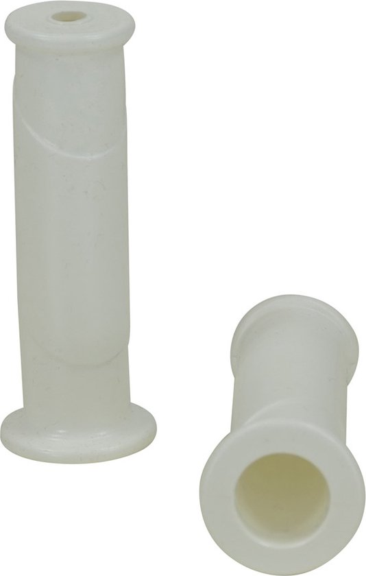 FORT Kruiwagenhandvatten rond WIT - set van 2 - diameter 30 mm van Fort