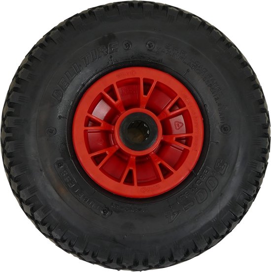 FORT Steekwagenwiel 260x85 mm met luchtband - zonder asdop van Fort