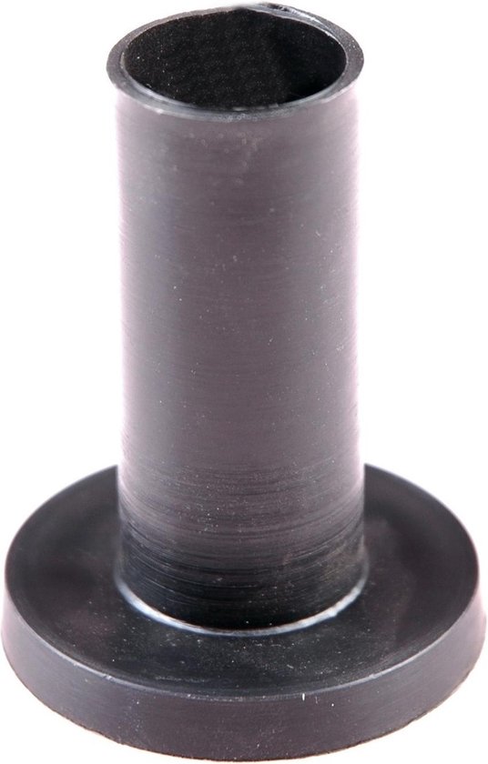 Fort Stofkapje Zwart 19 cm t.b.v. Kruiwagen As van Fort