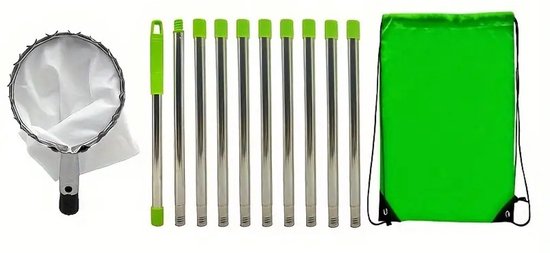 Fruitplukker-kersen -Telescopische-telescopische steel-Kersenplukker-boomgaard-Perziken-Fruitplukker van Merkloos	