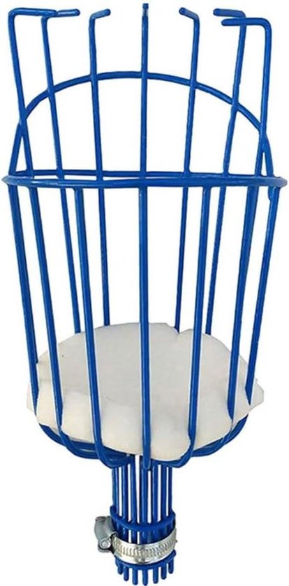 Fruitplukker Mand - Fruitgrijper Tool - Fruit Verzamelen - Telescopische Bereik - Tot 6 Meter - Blauw