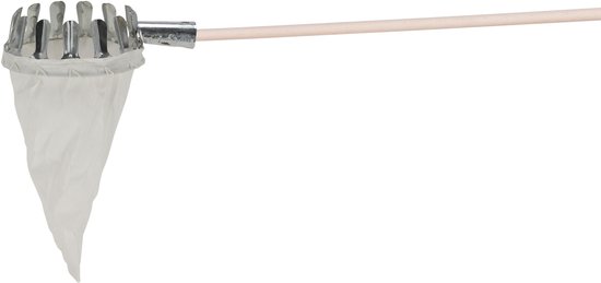 Fruitplukker met steel - appel/peren plukker - met zak - steel - 120 cm - moeilijk bereikbare plekken van Kinzo Garden