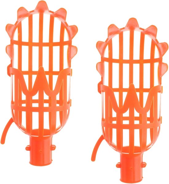 Fruitplukker Set - Oogsttool Fruit - Fruit Oogsten - Verstelbare Hoek - 20 x 9 cm - Oranje