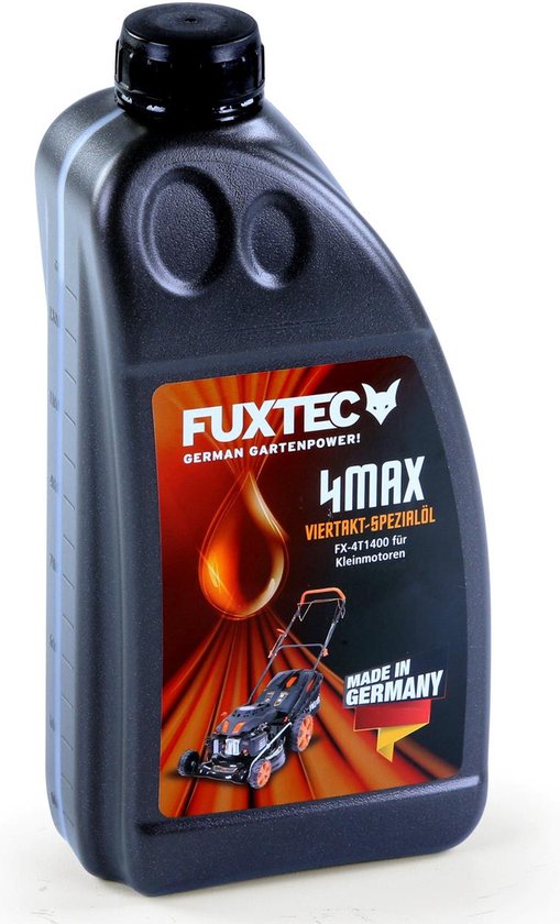 FUXTEC 4-takt olie - 4MAX - motorolie - grasmaaier, bosmaaier, verticuteermachine, tuingereedschap - 1.4 liter van FUXTEC