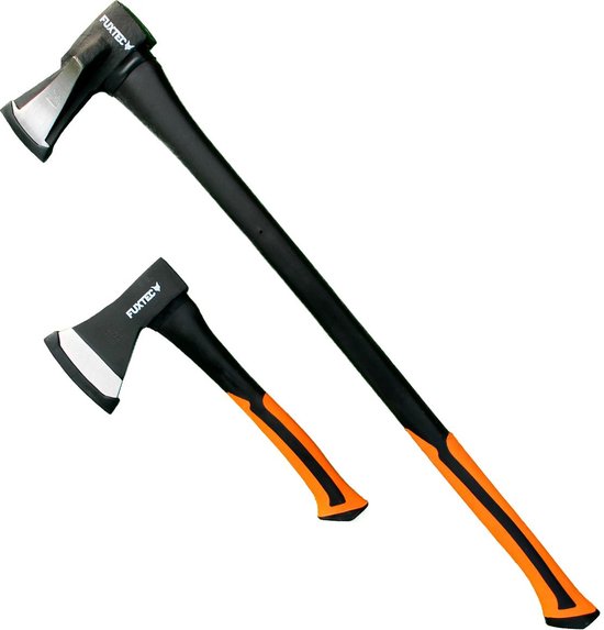 FUXTEC bijl set van 2 - Hatchet - Kloofbijl - FX-AX2 van FUXTEC