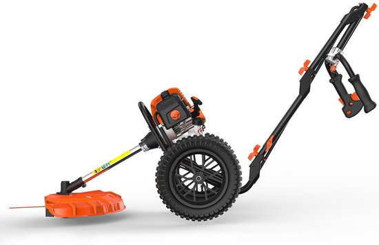 FUXTEC Bosmaaier Benzine - Grastrimmer op wielen - 62cc - 2-takt - FX-FSR162 van FUXTEC