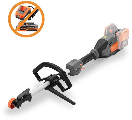 FUXTEC FX-E2MTB accu multitool basis 40V zonder accu en oplader | Basismodel met snelkoppeling voor heggenschaar, hoogtakkenzaag en bosmaaier
