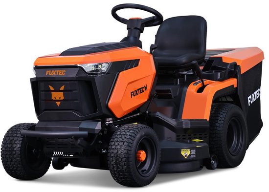FUXTEC FX-RMT92A zitmaaier met 92 cm maaibreedte, 452cc motor, hydrostatische transmissie, grasopvangbak van 280 liter, 6-standen maaihoogteverstelling van Merkloos	