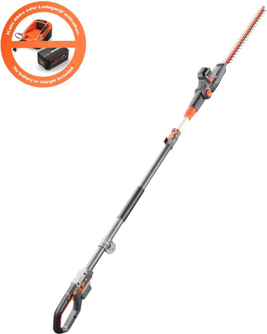 FUXTEC heggenschaar accu 20V - telescopisch - (geleverd zonder batterij en lader) van FUXTEC