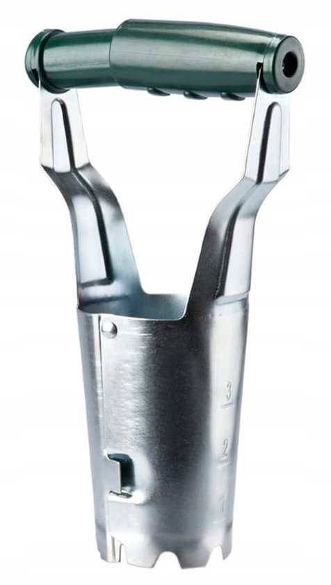 Galicja Serie - Handmatige Bloembollenplanter - Roestvrij Staal - 23 cm