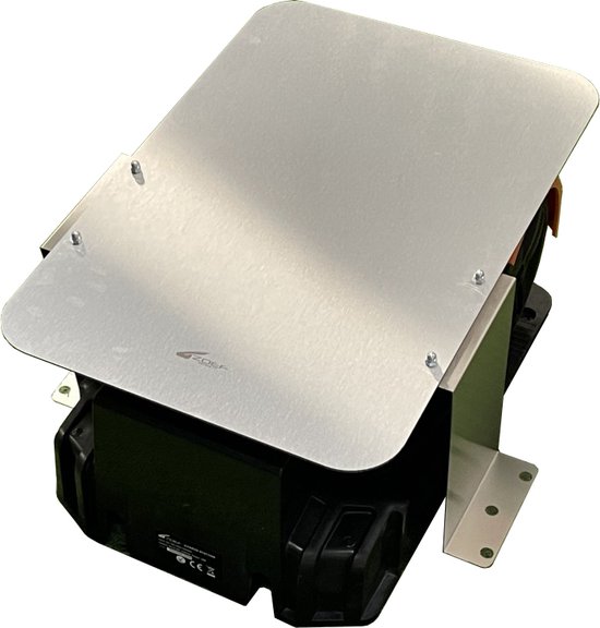 Garage robotmaaier - Robotmaaier Garage - - Strak design - afdak robotmaaier - Made in NL - Afdekkap robotmaaier - verkapping robotmaaier -carport robotmaaier van Redekers