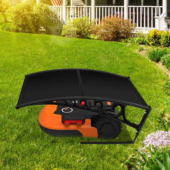 Garage voor robotmaaier Grasmaaiergarage met dak Grasmaaiergarage Robotmaaiergarage van Merkloos	