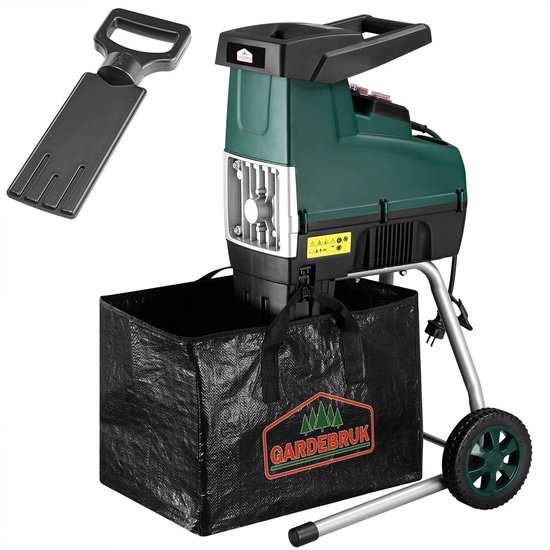 Gardebruk Hakeselaar - Elektrisch 3100W takdikte 44mm - Groen/Zwart van Gardebruk