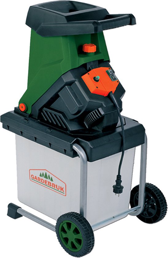 Gardebruk Hakselaar 2500W - Opvangbak 50L Elektrisch van Gardebruk