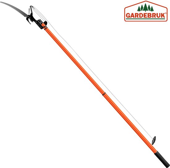 Gardebruk Takkenzaag Telescopisch - 2in1 Zaag & Snoeischaar - Oranje van Gardebruk