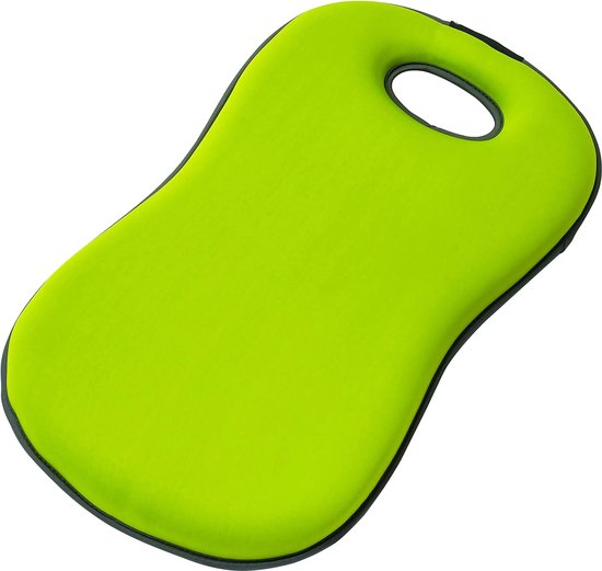 Garden Kneeling Board (kniekussen), massief schuim, 5-laags - Donkergroen/lichtgroen/roze/patroon van Garden